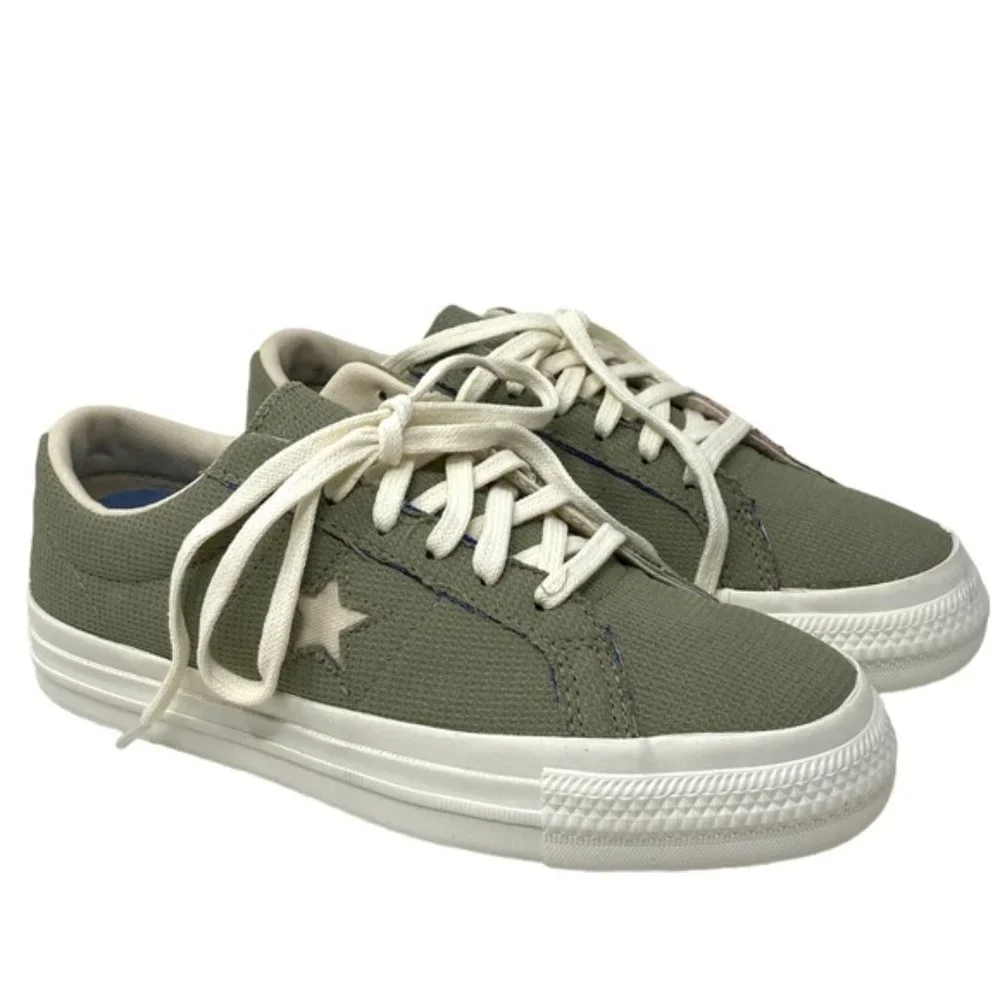 Converse One Star OX Shoes For Women Canvas Indigo Obsidian Sneakers Low 172934C - Picture 3 of 10